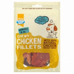 Good Boy Chewy Chicken Fillets Dog Treat, 80g