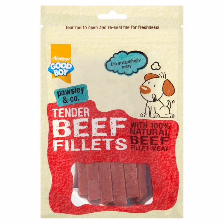Good Boy Tender Beef Fillets Dog Treat, 90g