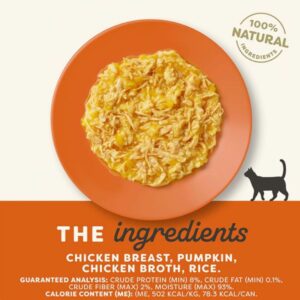 Alternative view of Applaws Chicken Breast with Pumpkin Wet Cat Food, 70 g