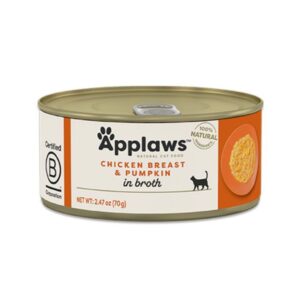 Applaws Chicken Breast with Pumpkin Wet Cat Food, 70 g