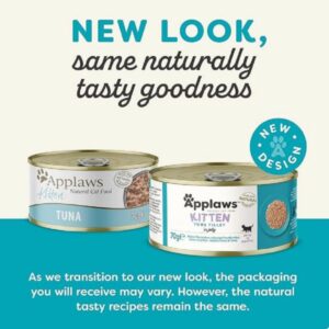 Alternative view of Applaws Tuna Wet Kitten Food, 70 g