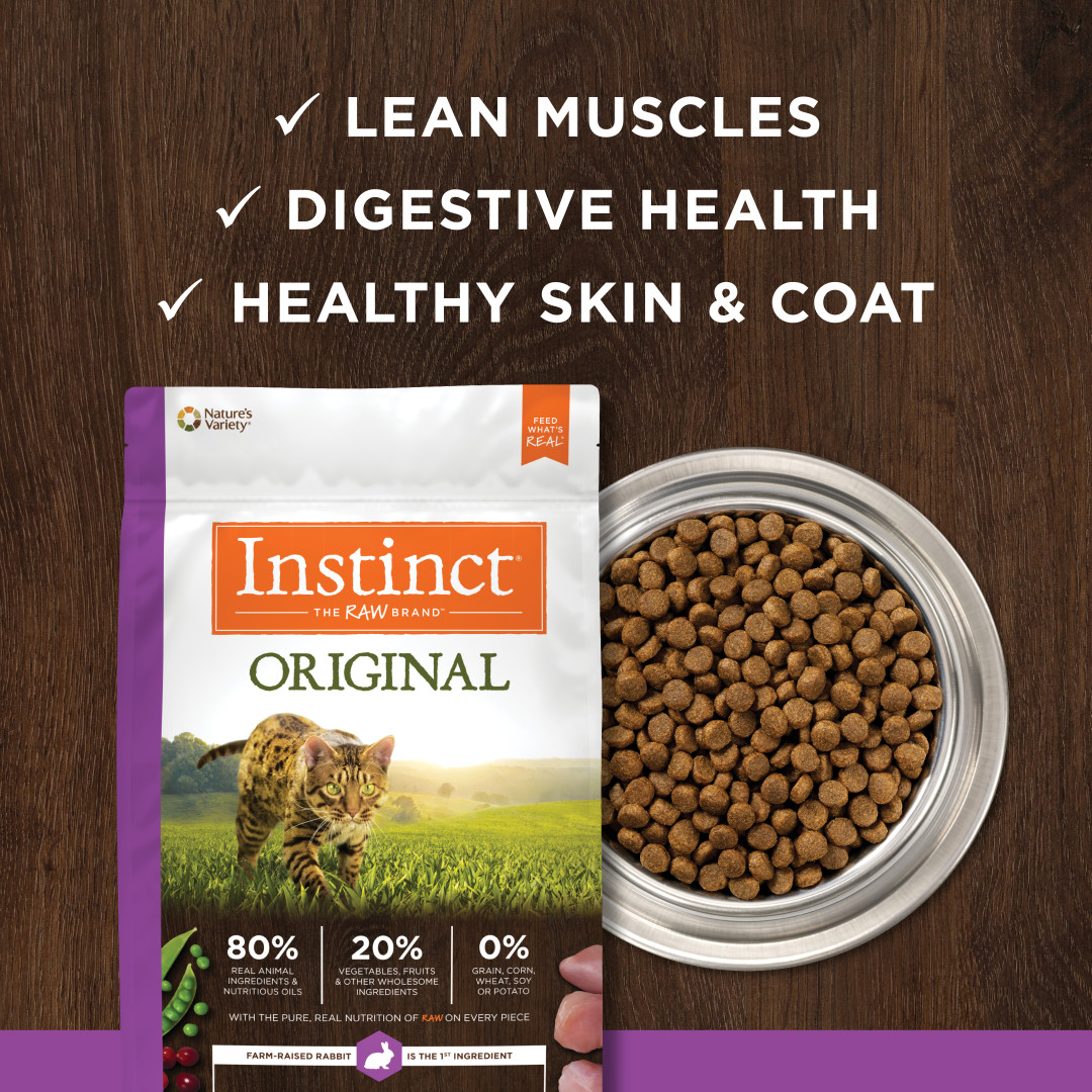Instinct Original Real Rabbit Grain-Free Dry Cat Food - Image 4
