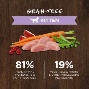 Alternative view of Instinct Original Real Chicken Grain-Free Dry Kitten Food, 2kg