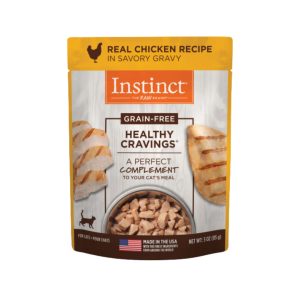 Instinct Healthy Cravings Real Chicken Grain-Free Wet Cat Food, 85g