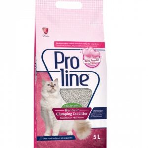 Proline Bentonite Clumping Cat Litter Baby Powder