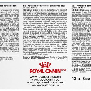 Alternative view of Royal Canin Intense Beauty Wet Cat Food, 85
