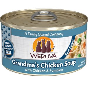 Weruva Grandma's Chicken Soup with Chicken & Pumpkin Wet Cat Food, 85 g