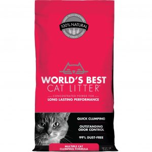 World's Best Cat Litter Scoopable Multiple Cat Clumping Formula