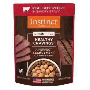 Instinct Healthy Cravings Real Beef Wet Dog Food, 85g