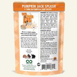 Alternative view of Weruva Cats in the Kitchen Pumpkin Jack Splash, Tune in Pumpkin Soup Wet Cat Food, 85 g
