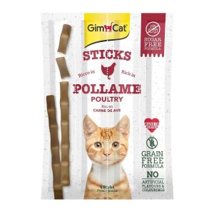 GimCat Sticks Poultyand Liver 4 Pieces, 20g