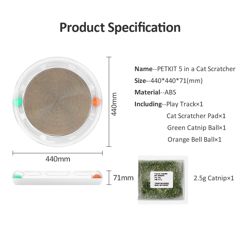 PetKit Fun! 4 in 1 Cat Scratcher - Image 8