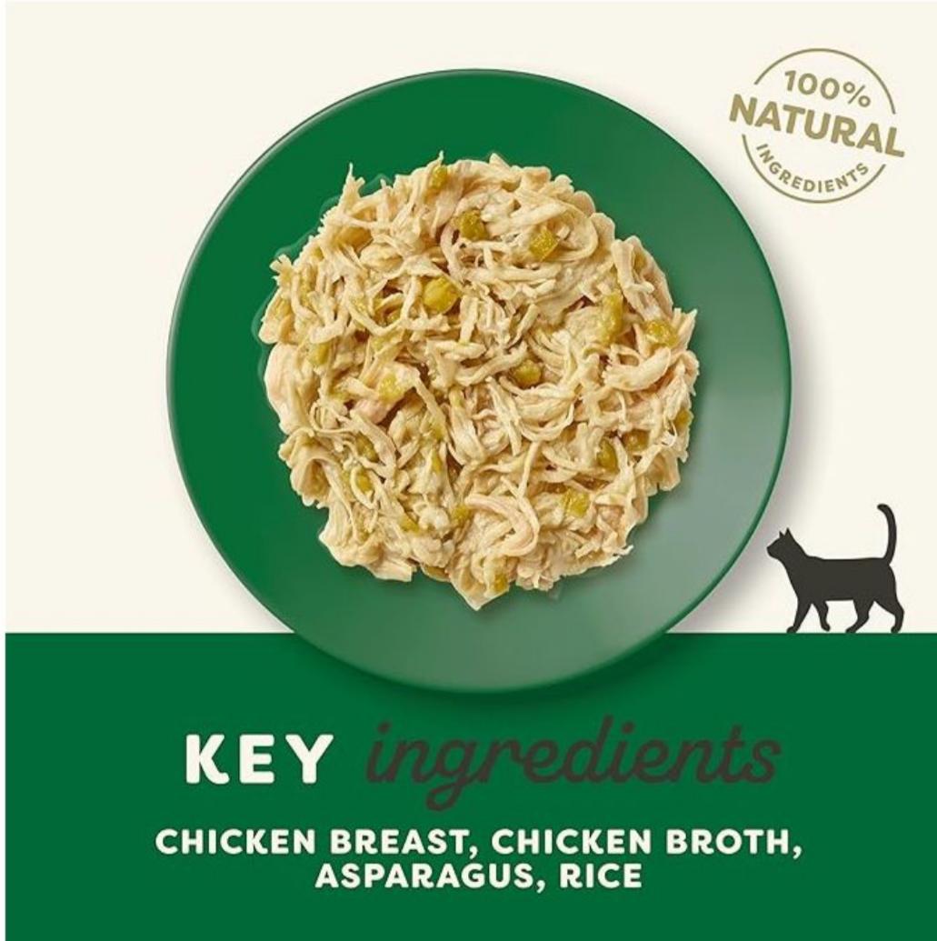 Applaws Chicken with Asparagus in Broth Wet Cat Food, 70 g - Image 3