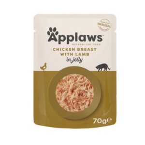 Applaws Chicken with Lamb in Jelly Wet Cat Food, 70 g