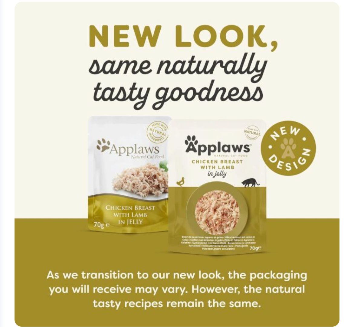 Applaws Chicken with Lamb in Jelly Wet Cat Food, 70 g - Image 2