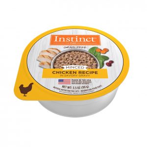Instinct Minced Chicken Grain-Free Wet Cat Food, 99g