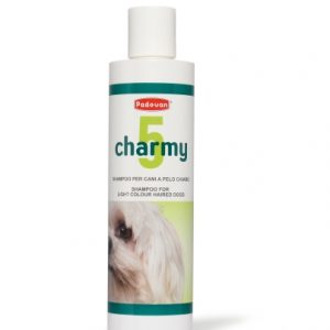 Padovan Shampoo for light colour/white-haired breeds Charmy 5, 250ml