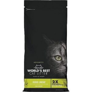World's Best Cat Litter Zero Mess Pine Scented Clumping, 24 lb
