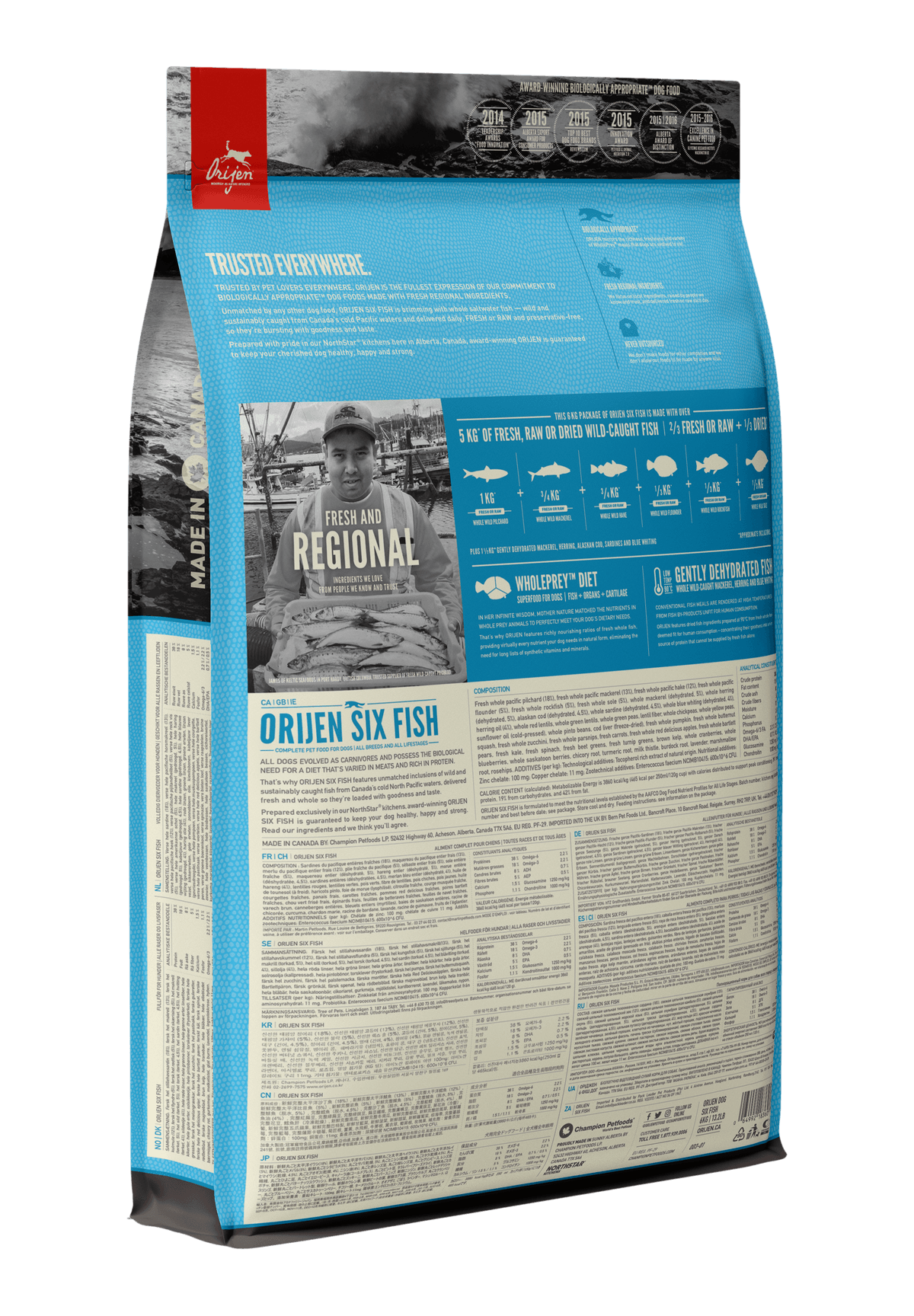 Orijen Six Fish Dry Dog Food - Image 2
