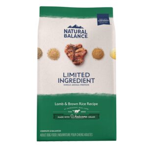 Natural Balance Limited Ingredient Diets Lamb & Brown Rice Formula Dry Dog Food