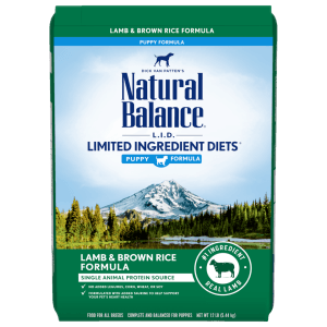 Natural Balance Limited Ingredient Diets Lamb & Brown Rice Formula Dry Puppy Food