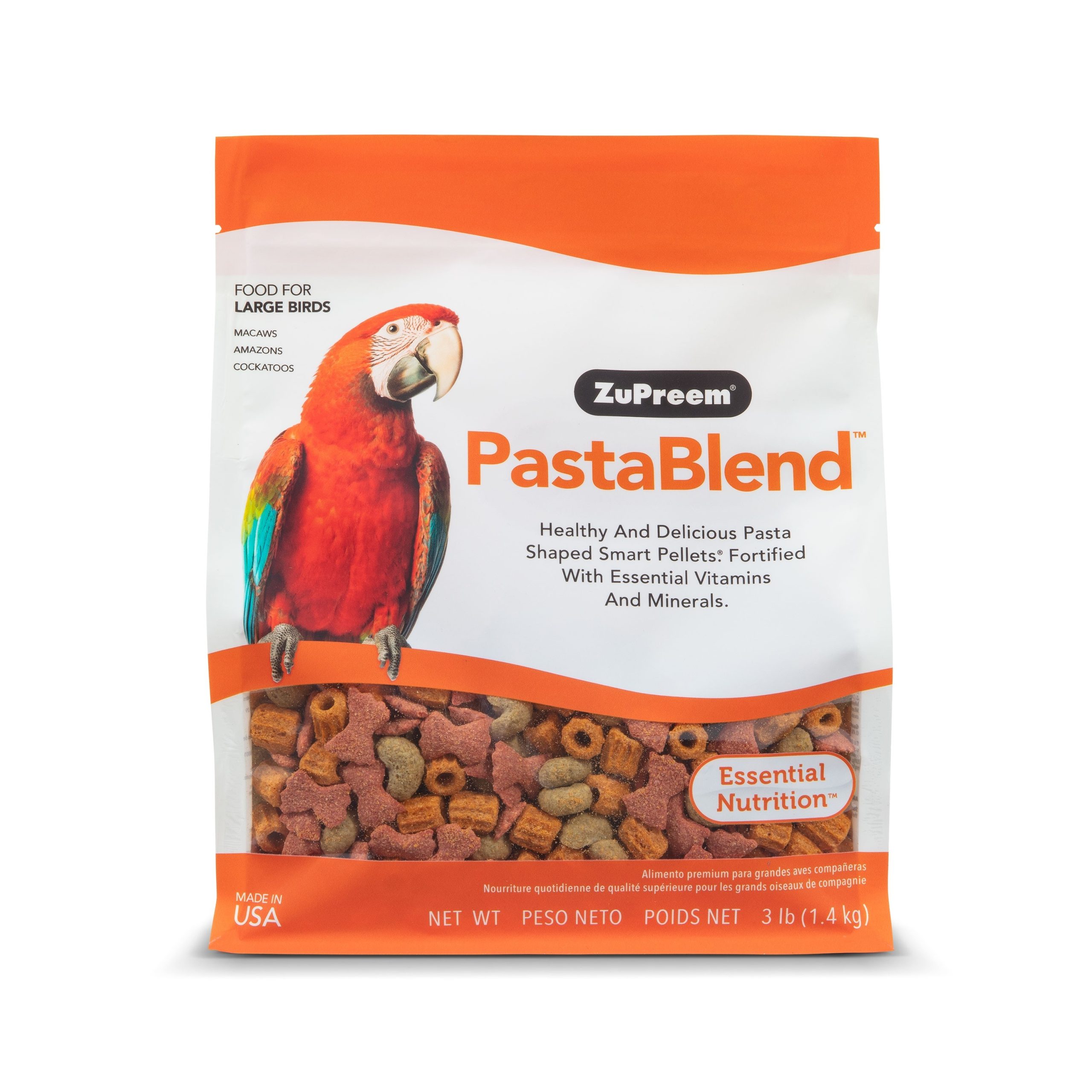 Zupreem PastaBlend for Large Birds, 3lb