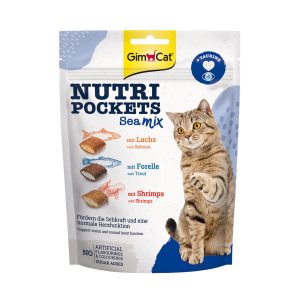 GimCat Nutri Pockets Sea Mix, 150g