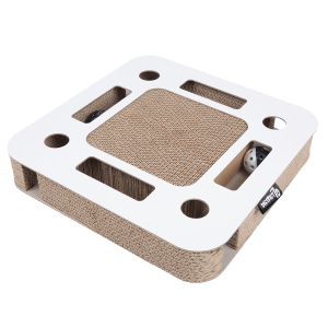 District 70 SPY Multifunctional Cat Toy, White