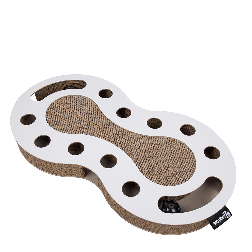 District 70 SNAKE Multifunctional Cat Toy, White - Image 5