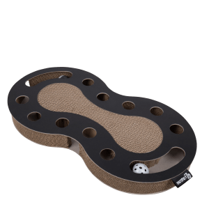 Alternative view of District 70 SNAKE Multifunctional Cat Toy, Black