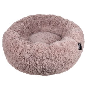 Alternative view of District 70 FUZZ Fluffy Donut Bed, Sand