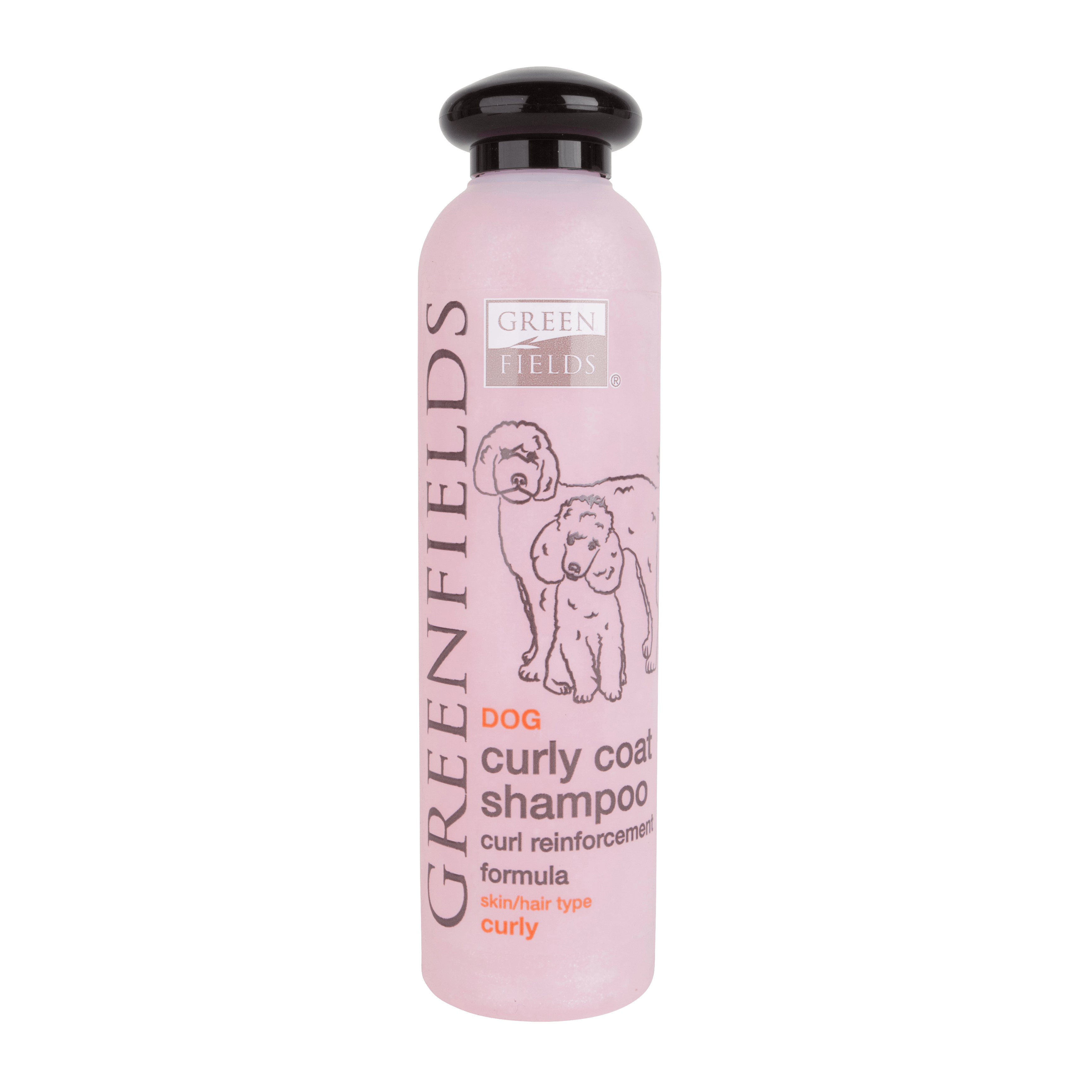 GreenFields Curly Coat Dog Shampoo, 250ml