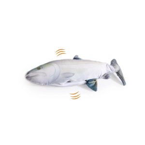 Alternative view of AFP White Jittering Fish Sardines Cat Toy