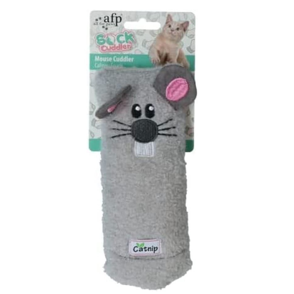 AFP Sock Cuddler Cat Toy - Mouse