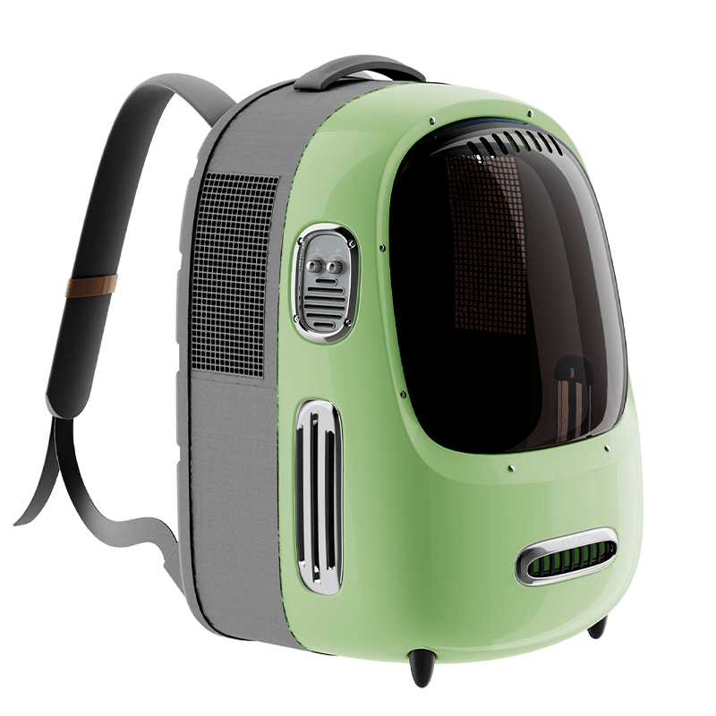 PetKit Retro Smart Pet Backpack 2, Green