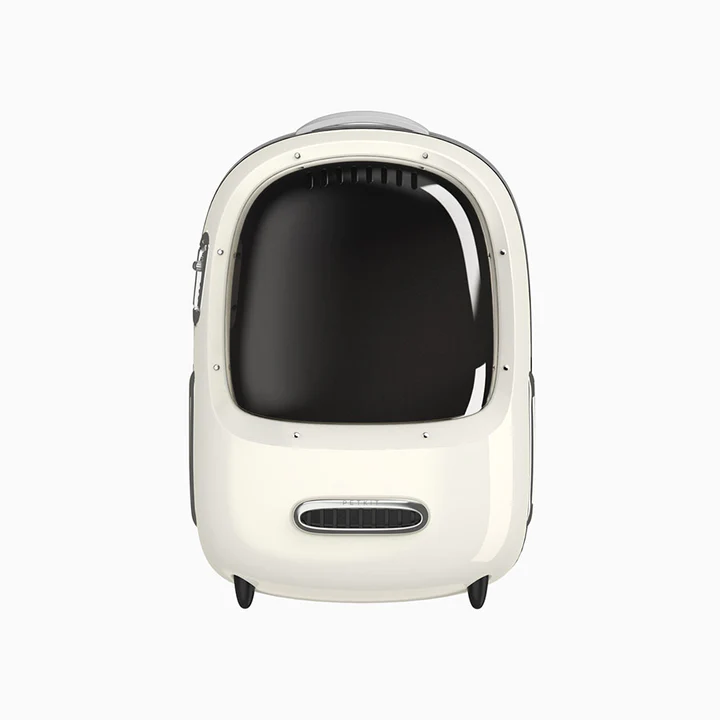 PetKit Retro Smart Pet Backpack 2, Cream