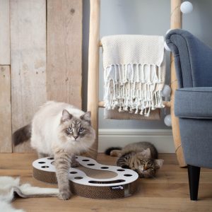 District 70 SNAKE Multifunctional Cat Toy, White