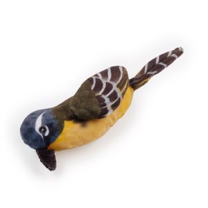 Alternative view of AFP Catnip Bird Cat Toy - Brown & Yellow