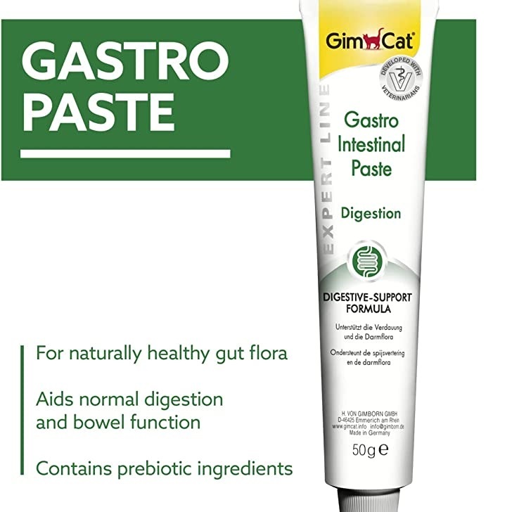 Gimcat Gastro Intestinal Cat Paste, 50g - Image 2