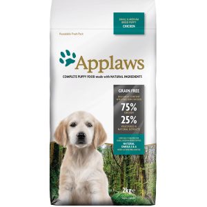 Applaws Chicken Small & Medium Breed Dry Puppy Food, 2 kg