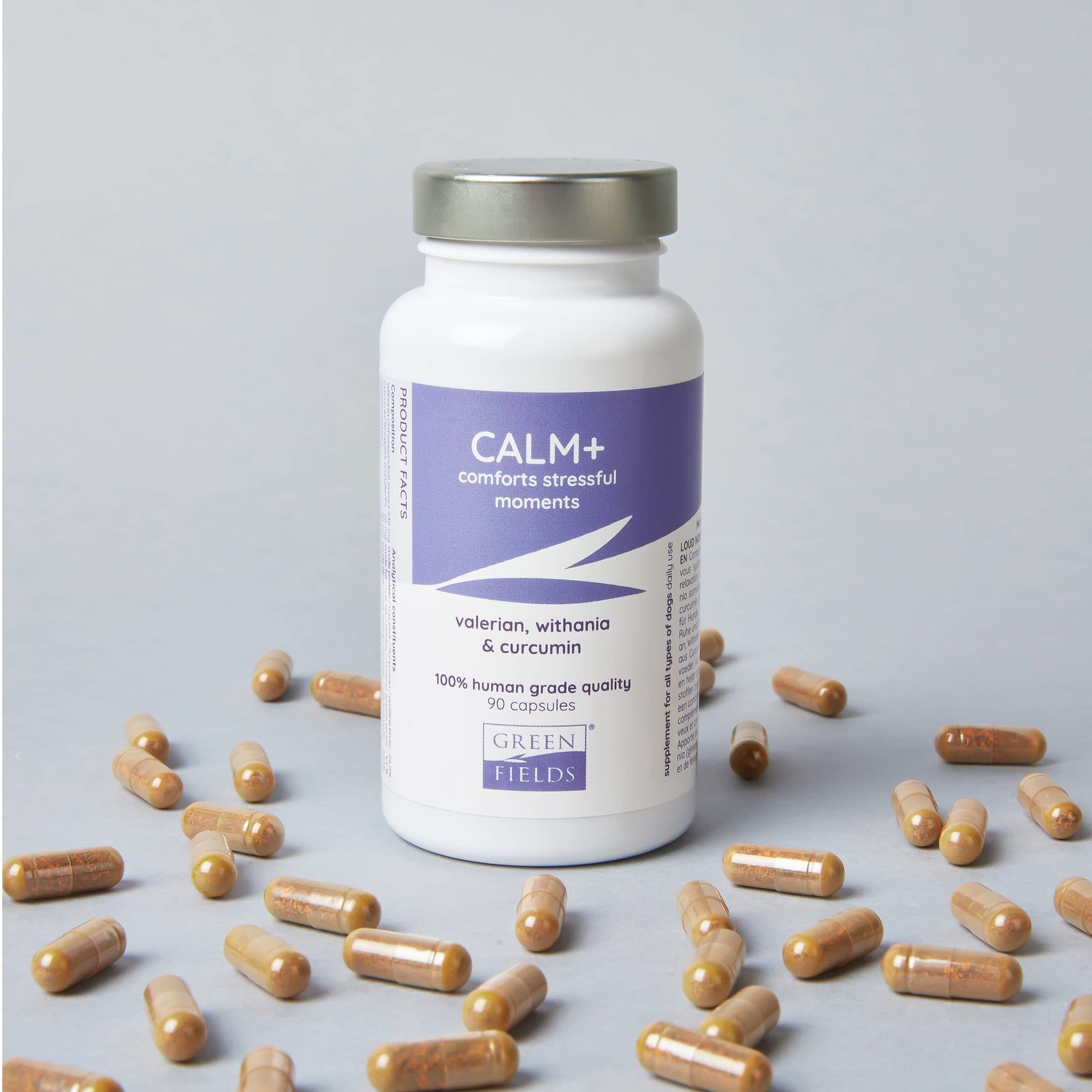 GreenFields Calm+ Comforts Stressful, 90 Capsules - Image 2