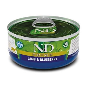 Farmina N&D Prime Lamb & Blueberry Wet Cat Food, 80 g
