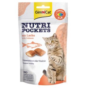 GimCat Nutri Pockets With Salmon, 60 g
