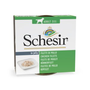 Schesir Chicken Wet Dog Food, 150g