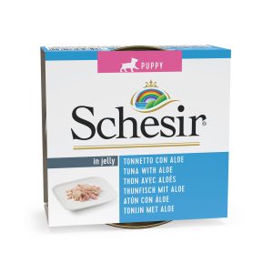 Schesir Tuna with Aloe Wet Puppy Food,  150g