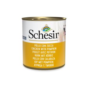 Schesir Chicken with Pumpkin Wet Dog Food, 285g