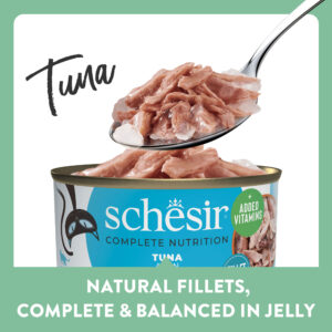 Alternative view of Schesir Mini Meals Complete Nutrition Tuna in Jelly Wet Cat Food, 50g (Pack of 6)