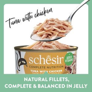 Alternative view of Schesir Mini Meals Complete Nutrition Tuna with Chicken Wet Cat Food, 50g (Pack of 6)