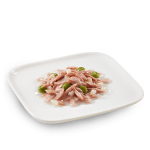 Alternative view of Schesir Tuna with Peas Wet Dog Food, 85g