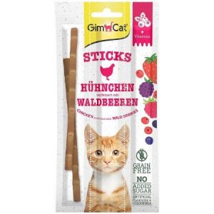 GimCat Sticks Chicken with Wild Berries 3 Pieces, 15g